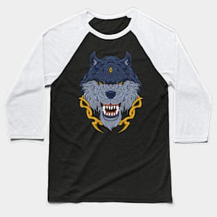 Wolf Baseball T-Shirt